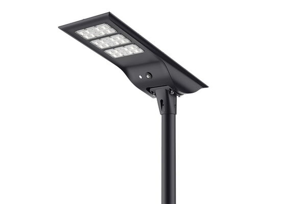 All in One Solar Street Light 80W IP66 Integrated Solar LED Street Light With PIR Sensor TUV CB CE SAA Certified Solar Lighting 5 Years Warranty