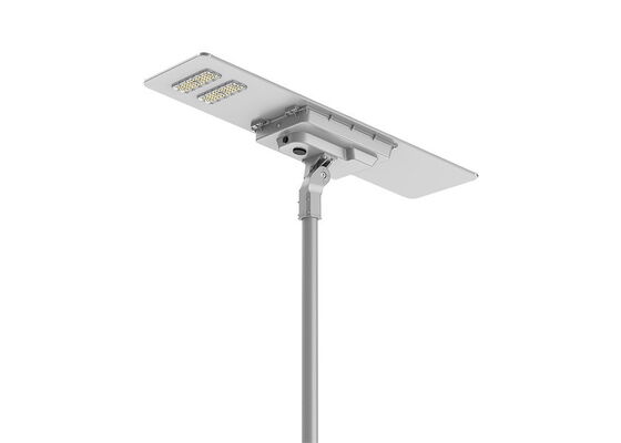 220Lm/W 80W IP66 Integrated Intelligent Solar LED Street Light TUV CB CE ENEC Certified Solar Lighting All in One
